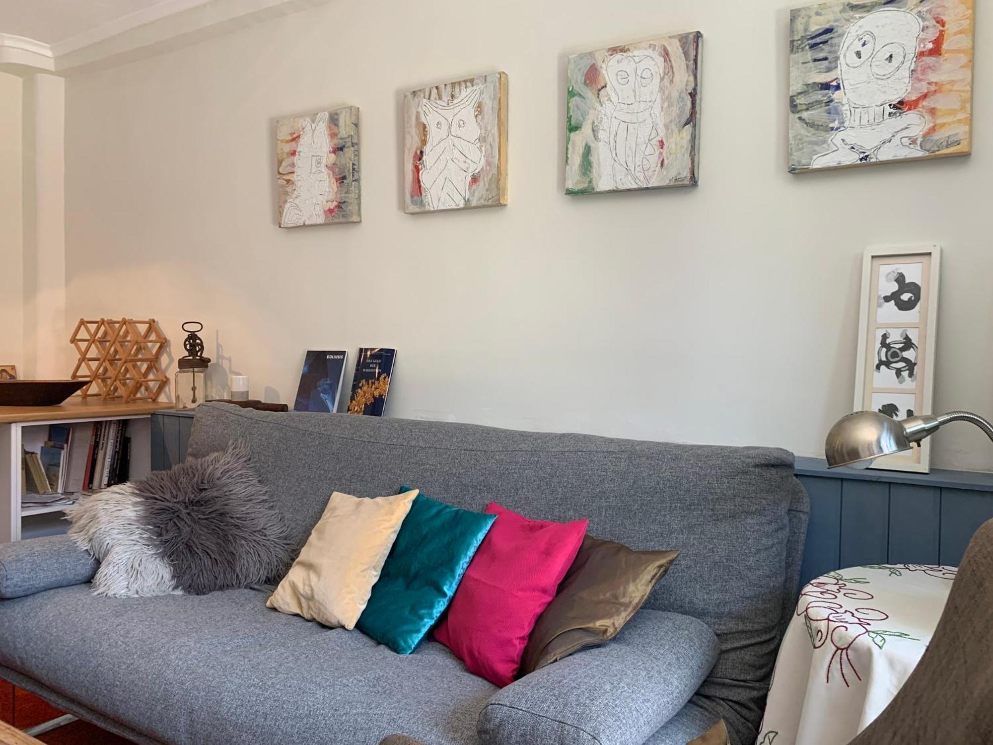 Gemuetliches Appartement In Ano Poli Thessaloníki Exteriör bild