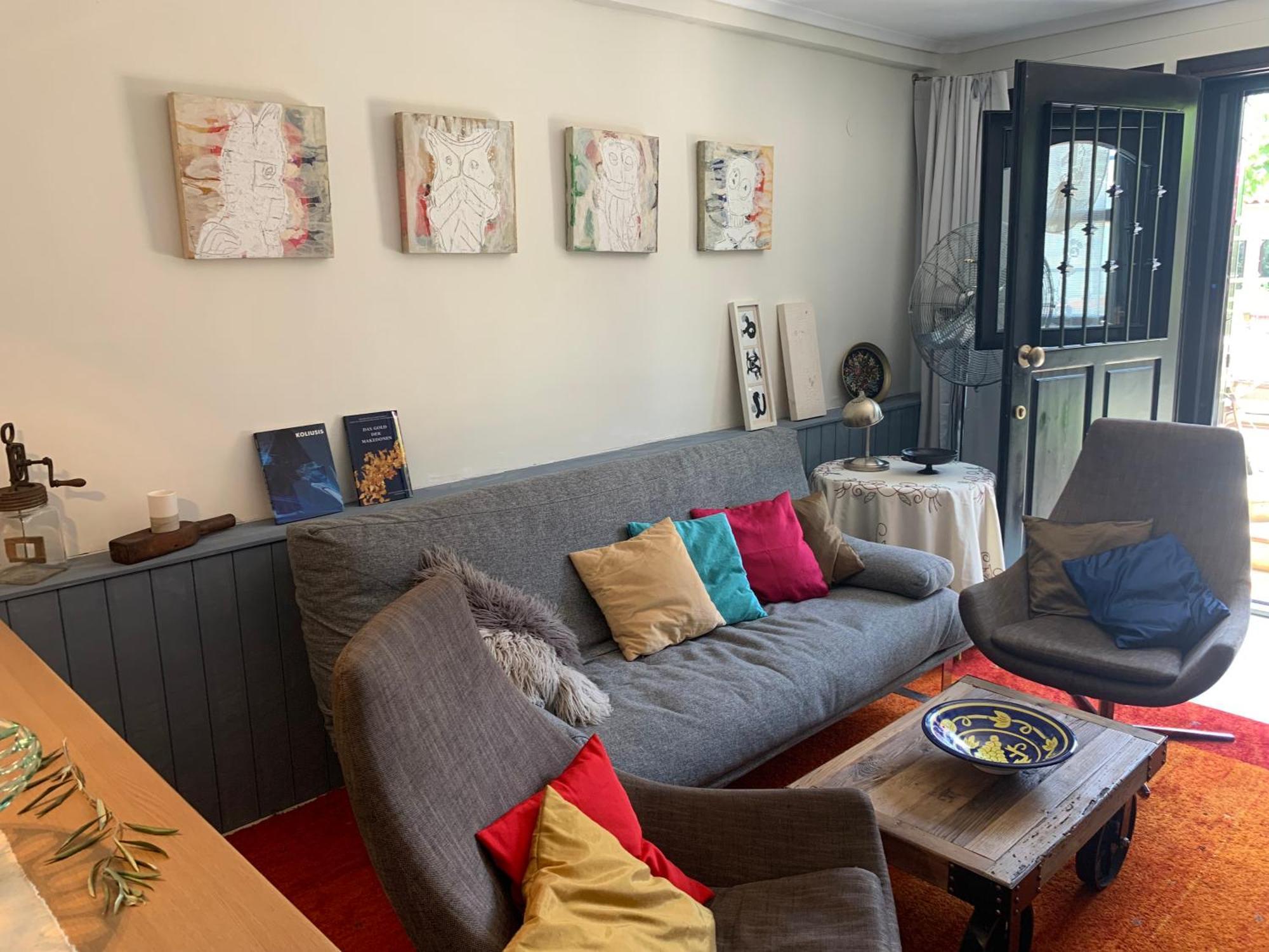 Gemuetliches Appartement In Ano Poli Thessaloníki Exteriör bild