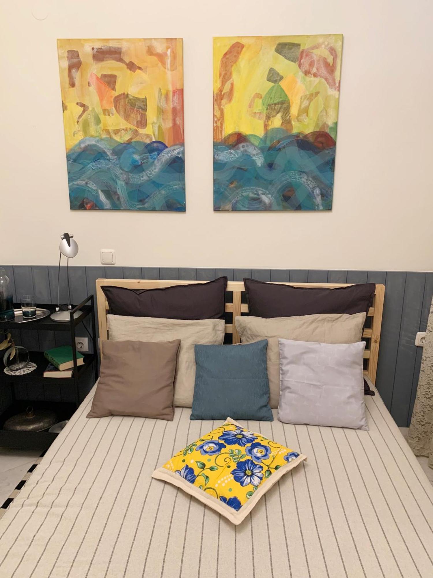 Gemuetliches Appartement In Ano Poli Thessaloníki Exteriör bild