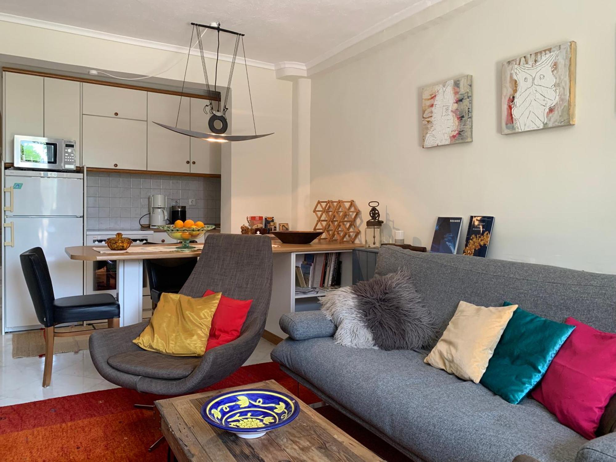 Gemuetliches Appartement In Ano Poli Thessaloníki Exteriör bild