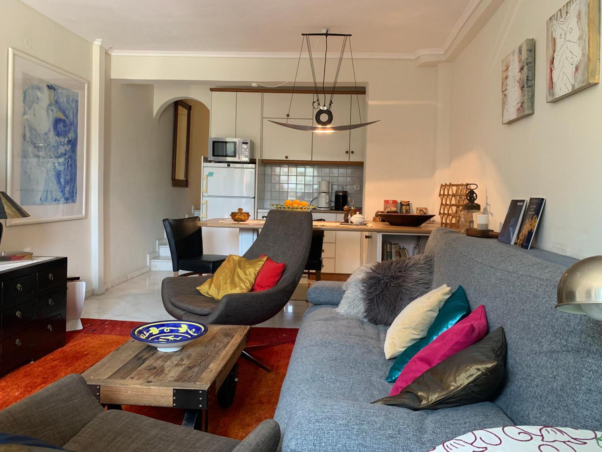Gemuetliches Appartement In Ano Poli Thessaloníki Exteriör bild